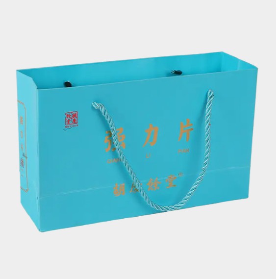 Blue Gift Bag упаковывает, выбор, чтобы улучшить опыт покупок